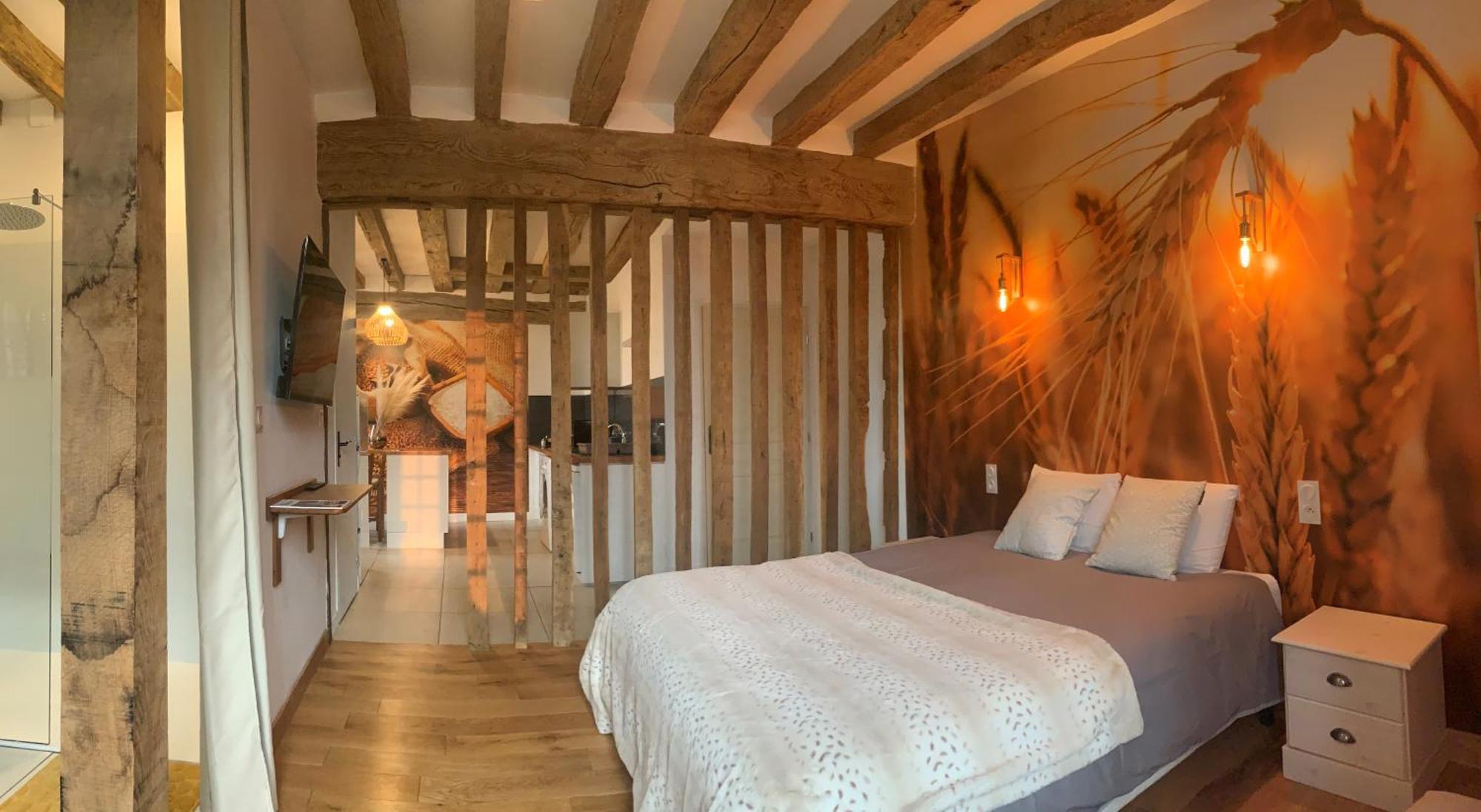 Le Bas Chitray Bed & Breakfast Ménil Екстериор снимка