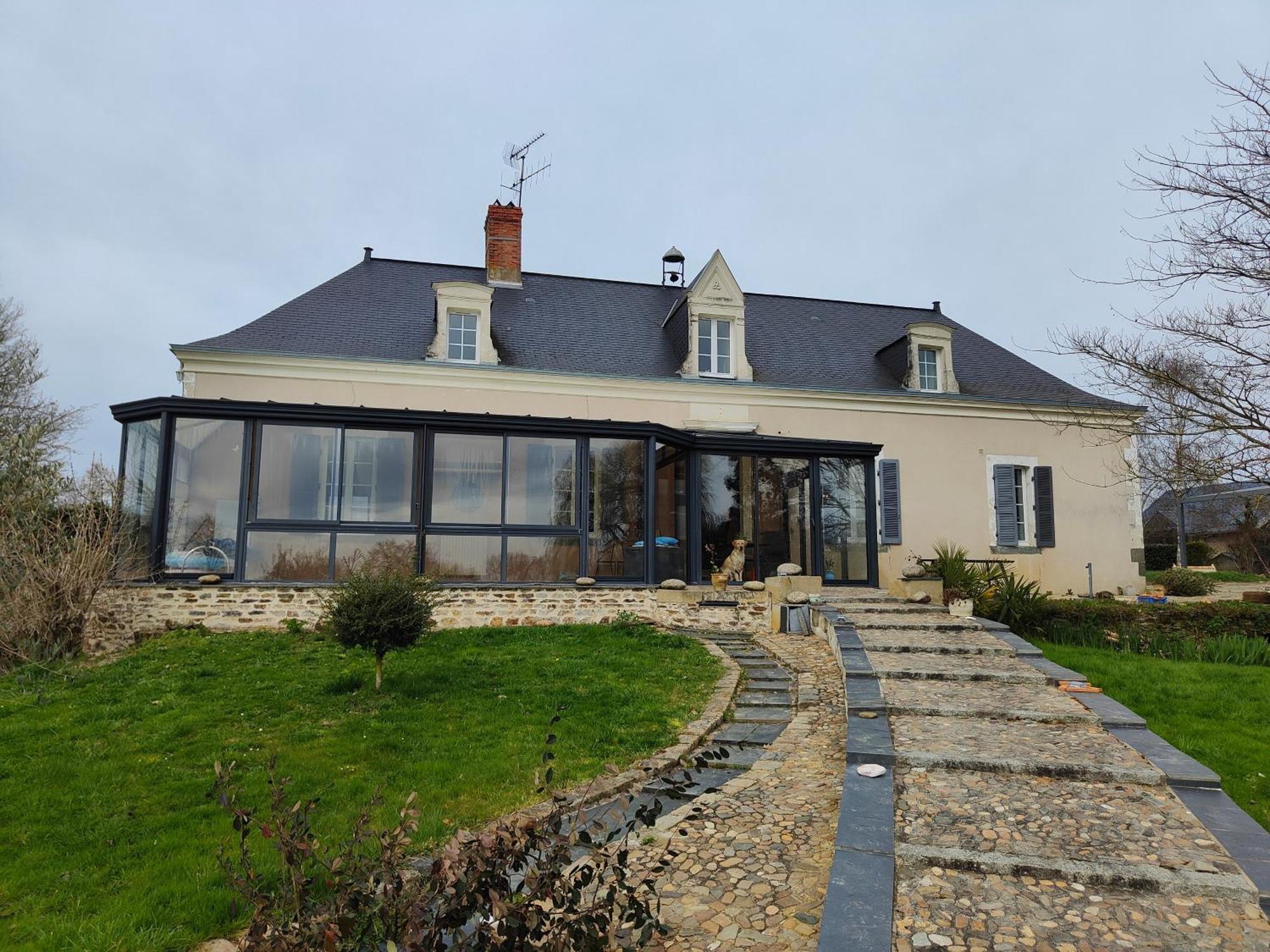 Le Bas Chitray Bed & Breakfast Ménil Екстериор снимка