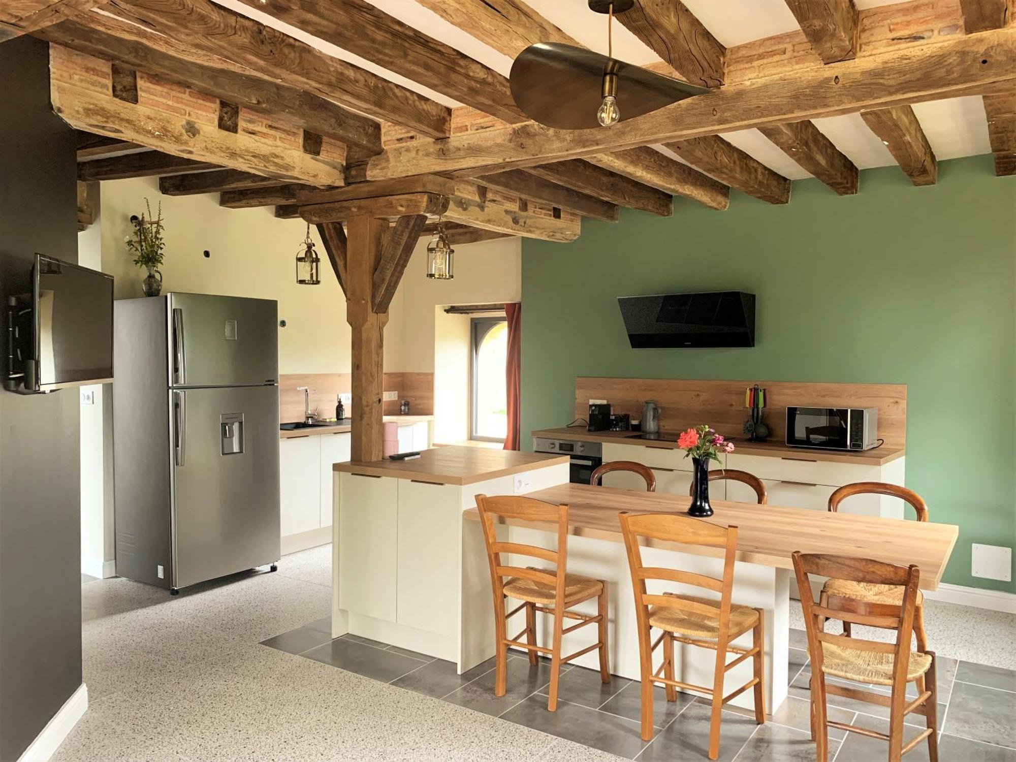 Le Bas Chitray Bed & Breakfast Ménil Екстериор снимка